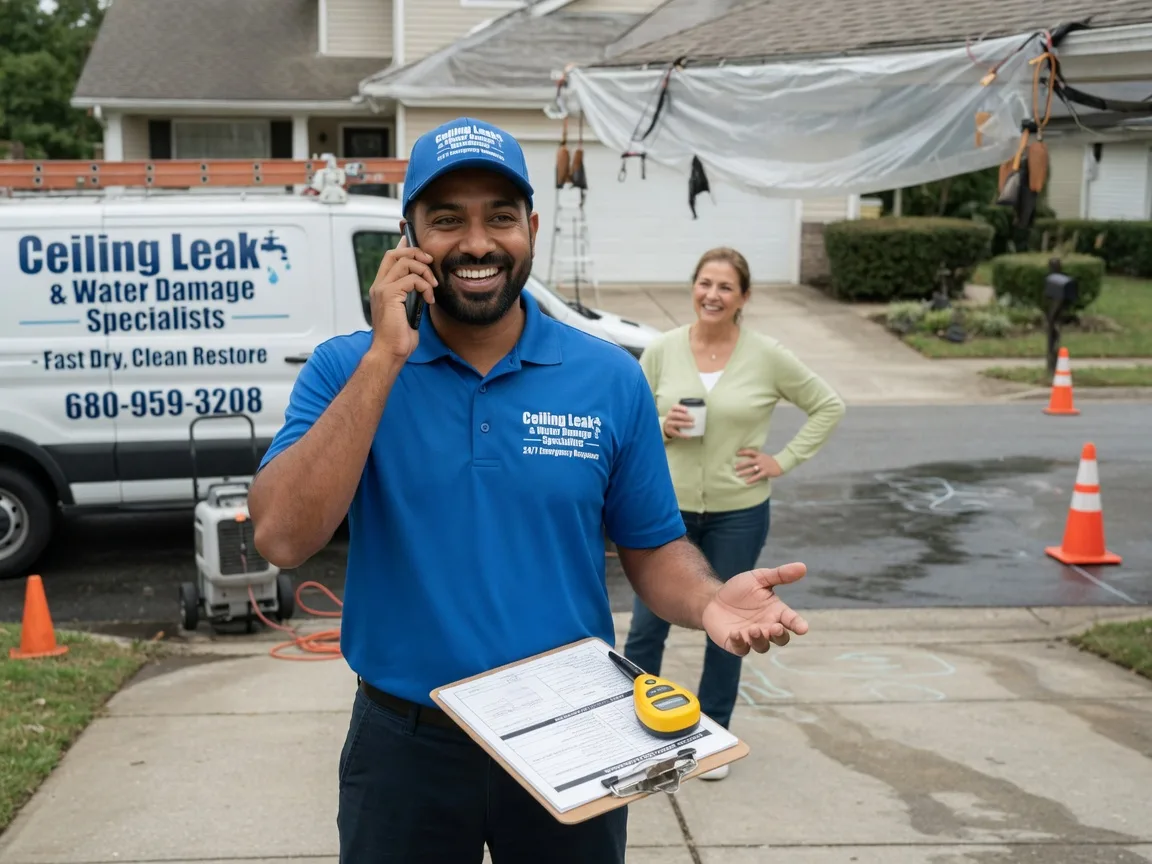 Ceiling Leak Cleanup Milford Square, PA FAQs